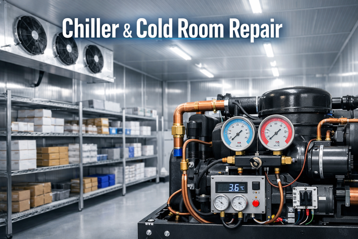 Chiller and cold room repair in Umm Al Quwain