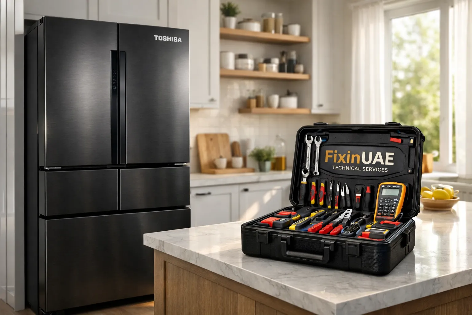 تصليح ثلاجات توشيبا في الشارقة