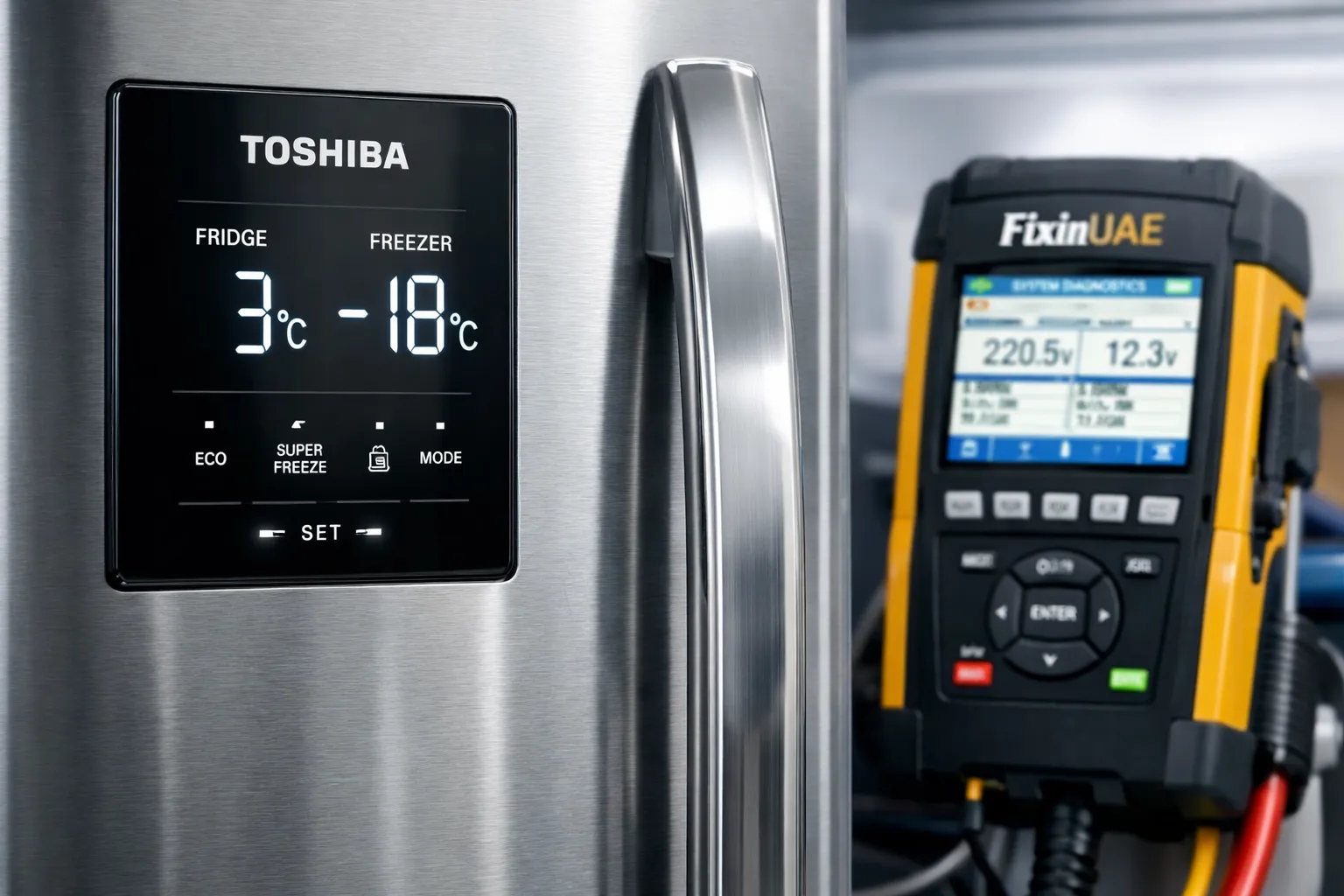 تصليح ثلاجات توشيبا في الشارقة