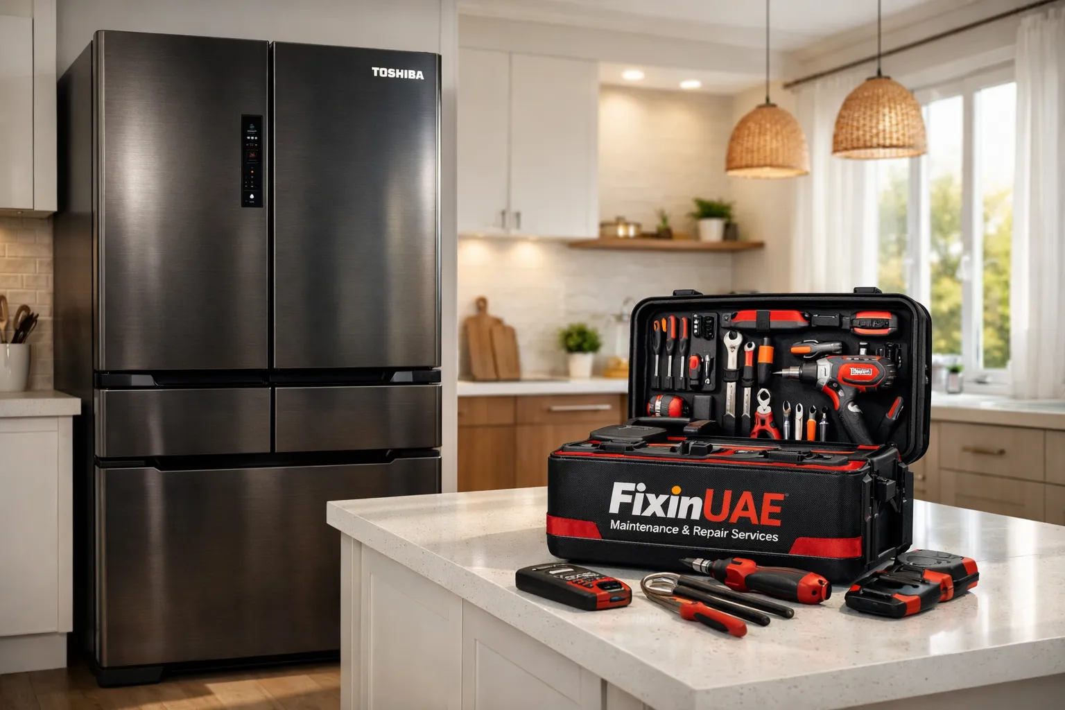 تصليح ثلاجات توشيبا في الشارقة