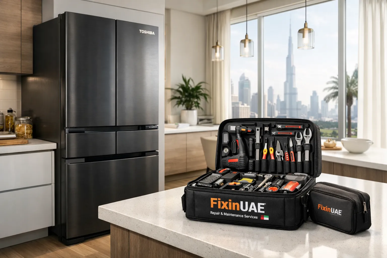 تصليح ثلاجات توشيبا في دبي