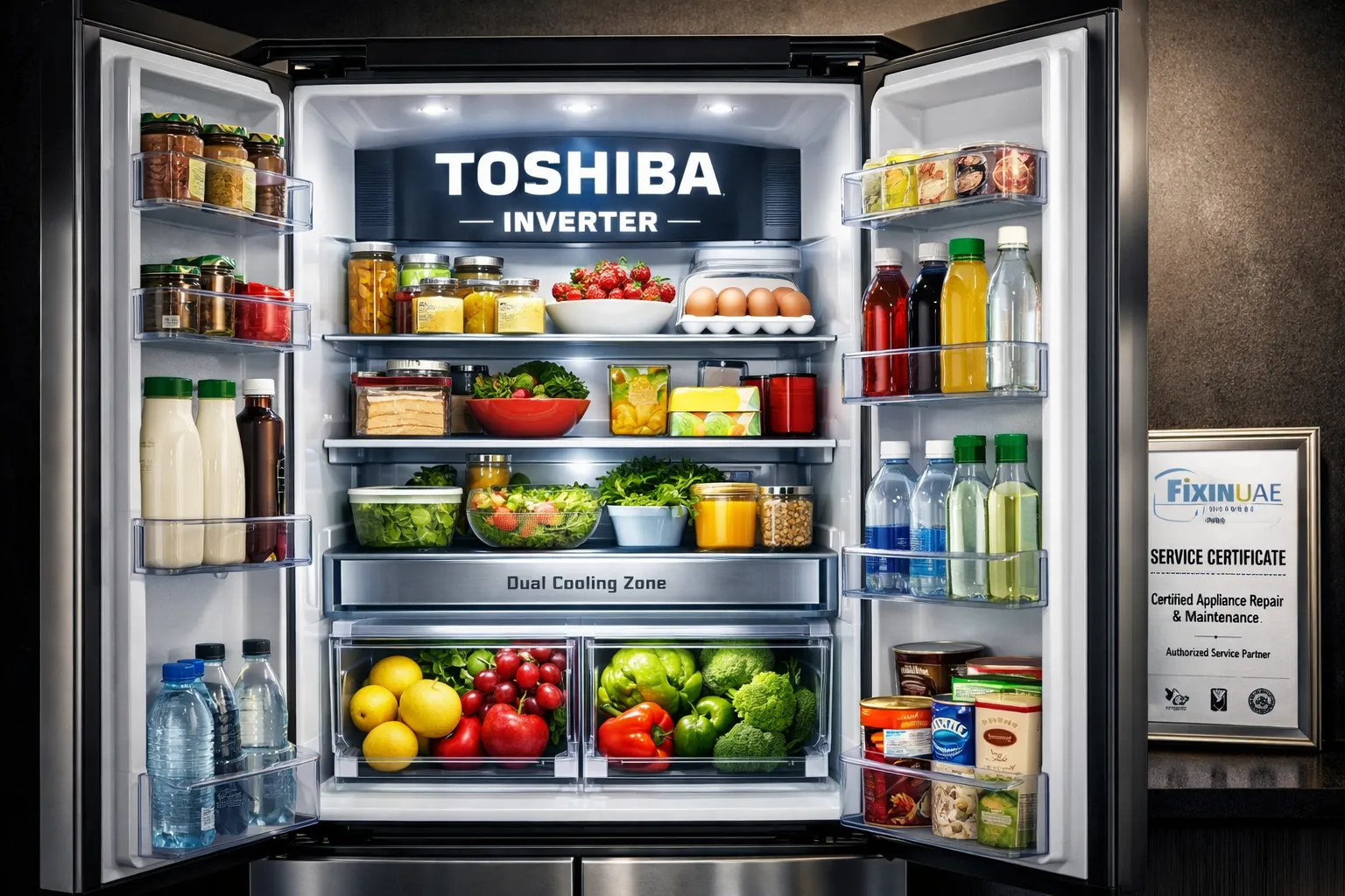 تصليح ثلاجات توشيبا في دبي